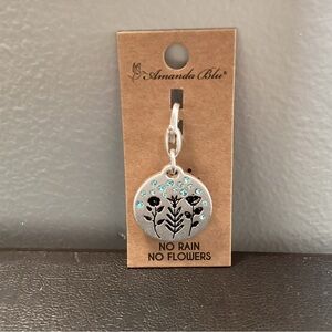 NWT Amanda Blu Silver and Blue Charm
